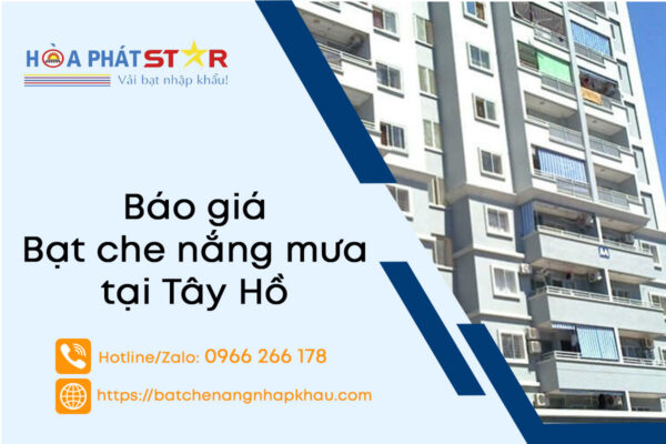 Báo Giá Bạt Che Nắng Tại Tây Hồ - Giải Pháp Che Nắng Tối Ưu