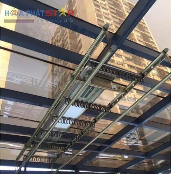 Giàn Phơi Điều Khiển Từ Xa GLS450 (Rêu Cổ)